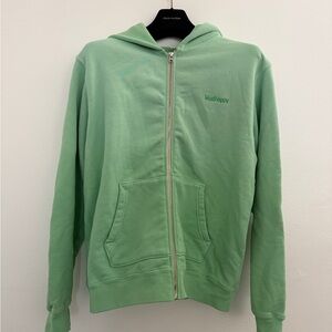Madhappy Green “Spring Time” Zip-Up Hoodie